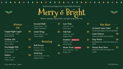 Christmas theme