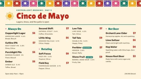 Cinco de Mayo theme