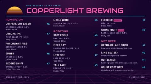 Synthwave theme